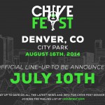 Chive Fest Denver lineup announced